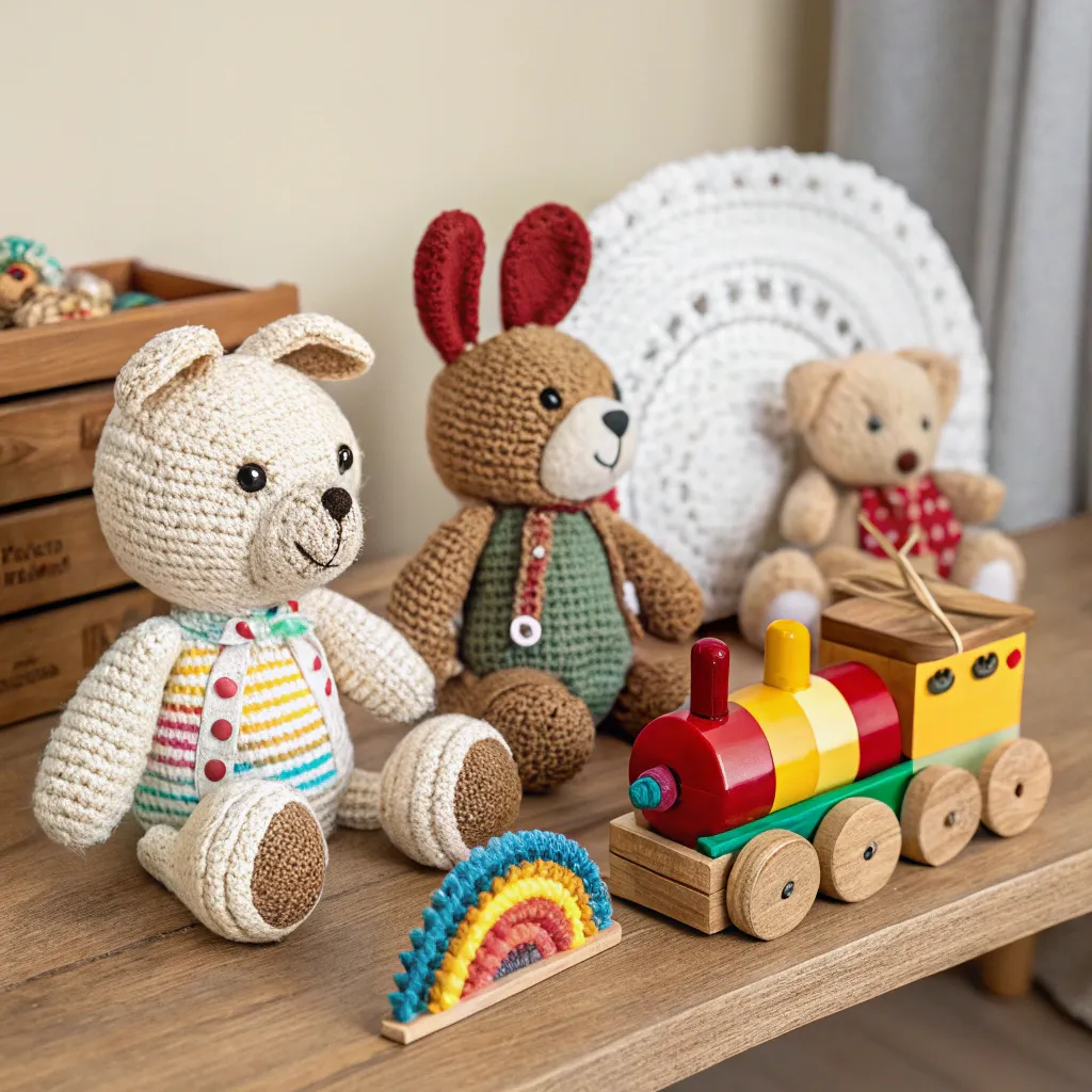 Handmade toys collection